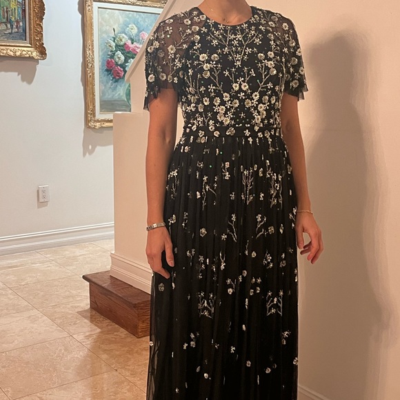 Needle & Thread London Embroidered Gown. US 2 - Picture 8 of 12